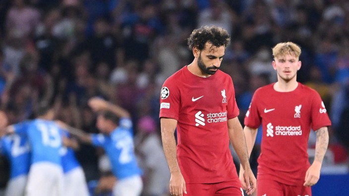 Champions League: Es läuft so ganz und gar nicht beim FC Liverpool - auch Stürmer Mohamed Salah ist nicht in seiner besten Verfassung.