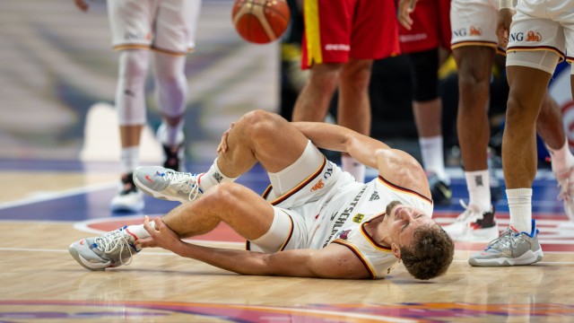 Basketball EM: painfully twisted: Franz Wagner injured himself in the round of 16.
