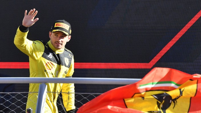 Formel 1: Konnte den Tifosi nicht ihren Traum erfüllen: Ferrari-Pilot Charles Leclerc wird beim Heimspiel in Monza "nur" Zweiter.