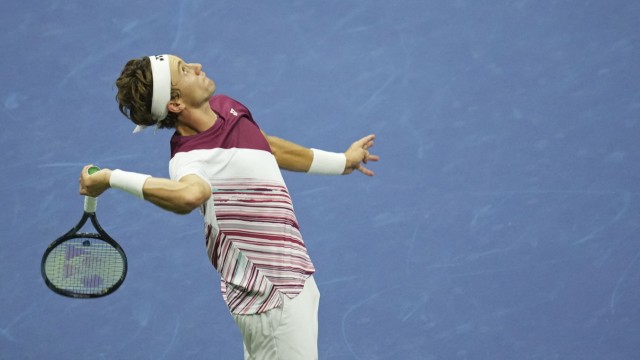 US Open winner Carlos Alcaraz: Norway's Casper Ruud is ranked second in the world.