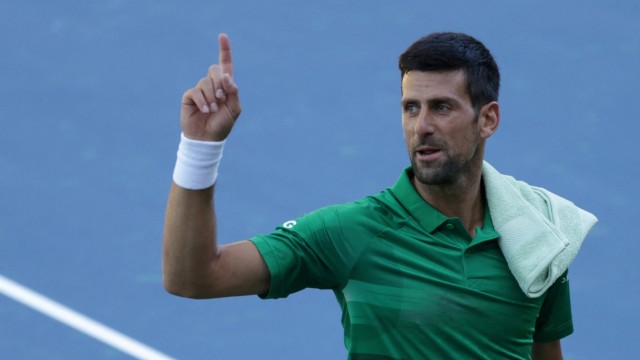 Tennis: Wäre vielleicht der Führende, hätte ich an allen Turnieren teilnehmen dürfen: Novak Djokovic.
