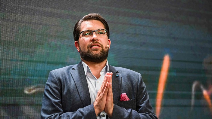 Wahl in Schweden 2022: Rechtspopulist Jimmie Åkesson von den Schwedendemokraten