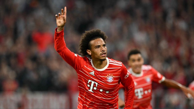 FC Bayern in der Champions League: Sorgte für das zweite Münchner Tor: Leroy Sané.