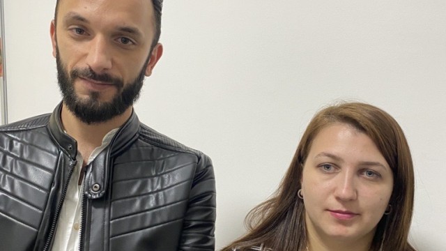 Berliner Polizei: Das Ehepaar Hamawi ist aus Syrien geflüchtet und wohnt jetzt in Berlin.