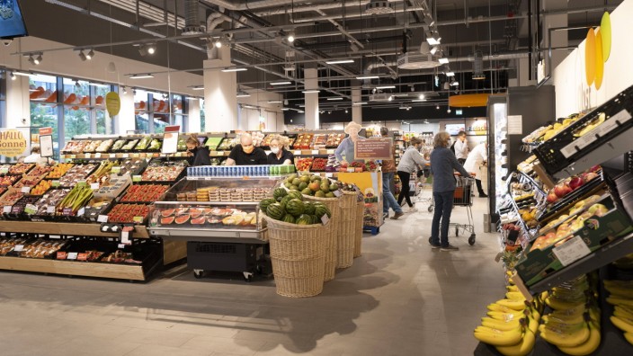 Einzelhandel: Tegut-Lebensmittelmarkt in Mainz