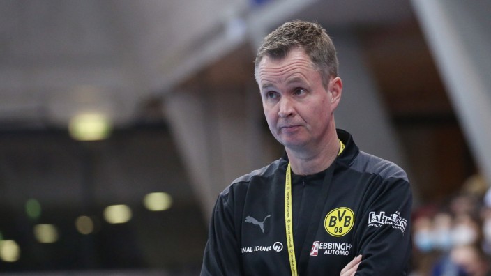 Dortmunder Handballerinnen: Hart kritisiert: Der von Borussia Dortmund freigestellte Handballtrainer André Fuhr.