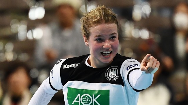 Dortmund handball players: Amelie Berger (here in a national team shirt) is unclear as to which club he will be moving to after his retirement.