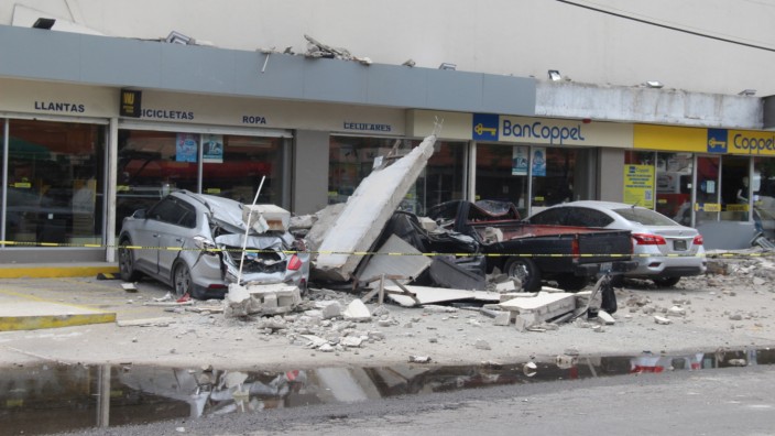 Erdbeben in Mexiko: In weiten Teilen Mexikos spürten die Menschen das Beben am Montag.