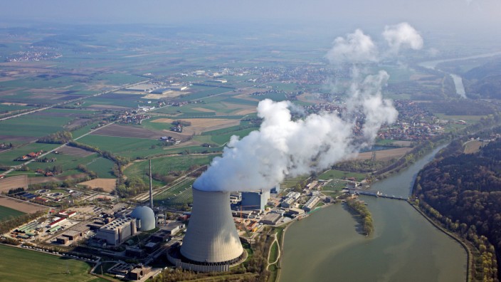 Atomkraft: Das AKW Isar 2 in Niederbayern.