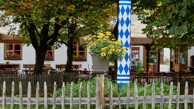Gastronomie im Landkreis: Auch das Ambiente der Wirtschaft auf dem Reitsberger Hof weiß zu überzeugen.