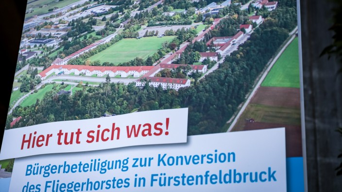 Fürstenfeldbruck: Großes Gelände, große Chance: In vier Jahren wird die Bundeswehr den Standort Fliegerhorst Fürstenfeldbruck verlassen. Insgesamt 250 Hektar stehen dann zur Neugestaltung zur Verfügung, der Großteil auf Brucker Flur.