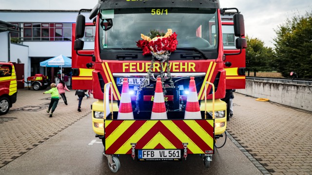 Feuerwehr: Das neue Einsatzfahrzeug der Feuerwehr Geiselbullach ist speziell für Einsätze auf der Autobahn ausgerüstet.