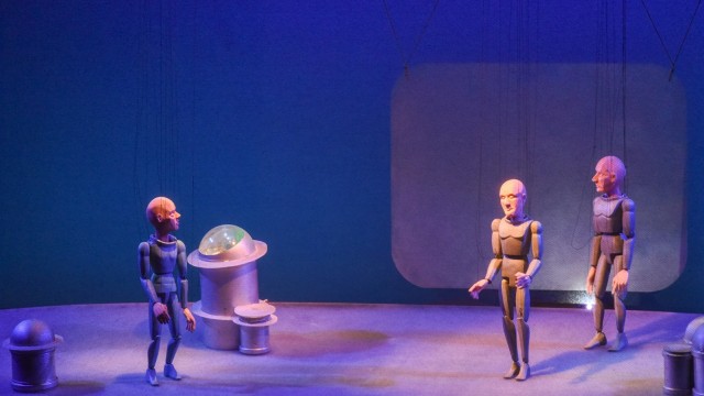 Nach dem Tod von Herbert W. Franke: Frankes "Kristallplanet" wurde auch im Tölzer Marionettentheater gespielt.