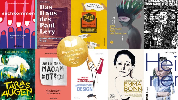 Verlags-Auszeichnungen: Bunte Mischung: die vom Freistaat empfohlenen Independent-Bücher 2022.