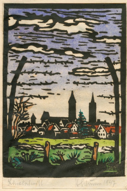 Ausstellung in Moosburg: Das Bild "Sehnsuchtsort Moosburg" stammt aus der Sammlung H. Pflanz.