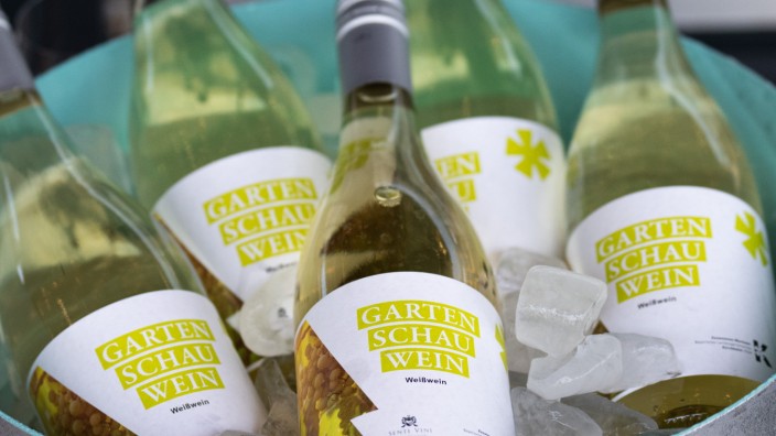 Kirchheim: Ein Cuvée aus Grüner Veltliner, Goldmuskateller und Sauvignon Blanc ist der Wein zur Landesgartenschau.
