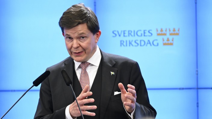Schweden: Andreas Norlén, Sprecher des schwedischen Parlaments, bleibt auch nach der Wahl.
