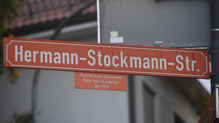 Dachau: Die Hermann-Stockmann-Straße in Dachau.