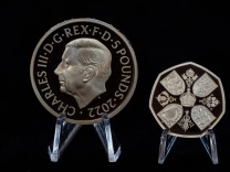 Nach dem Tod von Queen Elizabeth II.: Erste Münzen mit Porträt von König Charles III. vorgestellt