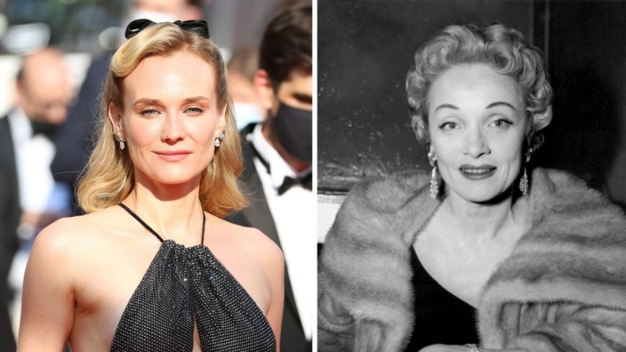 Lebensgeschichte wird verfilmt: Weltstars mit deutschen Wurzeln: Diane Kruger (li.) und Marlene Dietrich