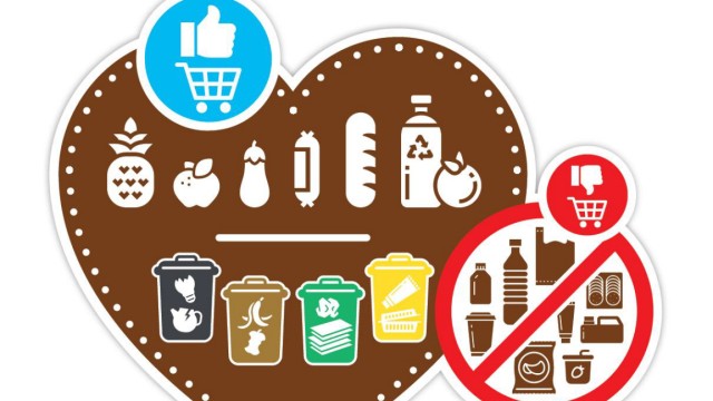 Müllvermeidung: Kreisrätin Maria Lintl (FSM) fühlt sich beim Betrachten dieses Logos an Werbung für das Oktoberfest erinnert.