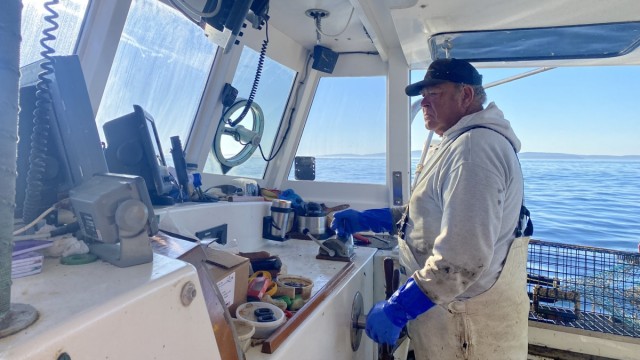 Korrespondent in New York: Mit dem Hummerfischer John Williams unterwegs auf dem Meer. Für diese Reportage ist Christian Zaschke nach Stonington an die Küste von Maine gereist.
