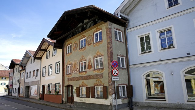 Denkmalschutz in Wolfratshausen: Das 300 Jahre alte Haus "Beim Oberfärber" am Obermarkt.