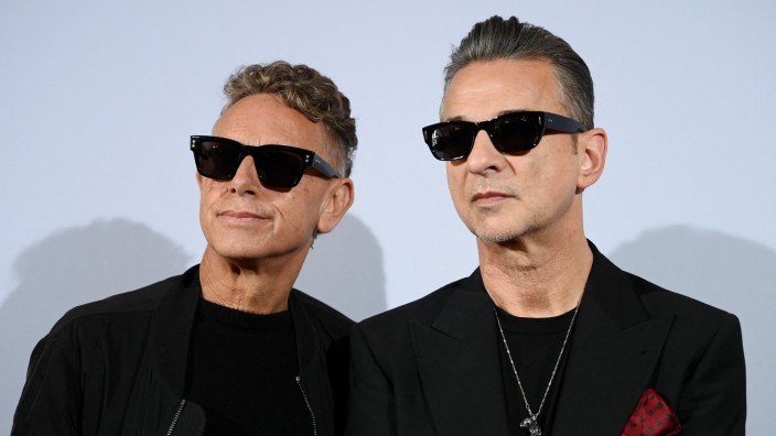 Depeche Mode: Die zwei letzten Desperados: Dave Gahan und Martin Gore von Depeche Mode in Berlin.