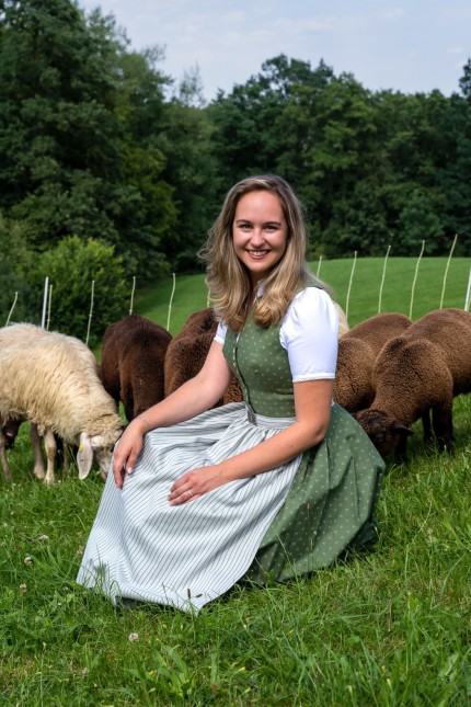 Am Wochenende: Wollkönigin Janine wird am Wollmarkt gekrönt. Mit von der Partie ist der bayerische Umweltminister.