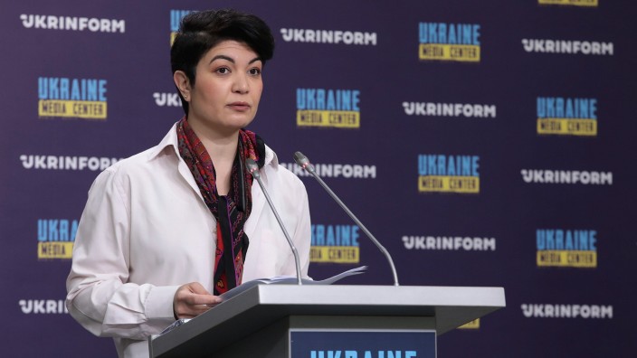 Krieg in der Ukraine: Tamila Taschewa ist Repräsentantin des Präsidenten der Ukraine auf der Krim.