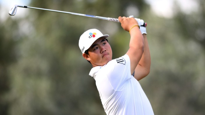 Golfprofi Tom Kim: Nervenstark: Profigolfer Tom Kim aus Südkorea erlebt gerade einen rasanten Aufstieg.
