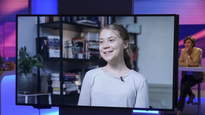 "Maischberger": Die mittlerweile 19-jährige Greta Thunberg in ihrem ersten Interview im deutschen Fernsehen seit drei Jahren.