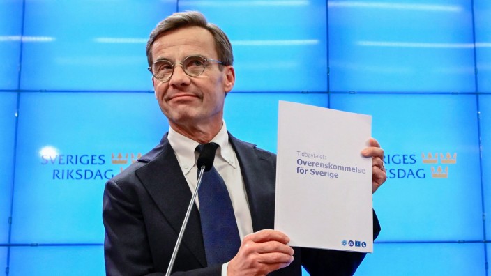 Schweden: Ulf Kristersson, Chef der konservativen Moderaten