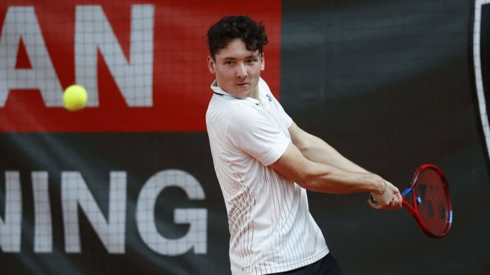 Tennis: Es läuft: Der Münchner Max Rehberg hat beim Challenger-Turnier in Ismaning das Finale erreicht.