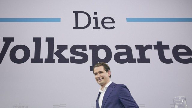 Neue Vorwürfe: Der ehemalige Bundeskanzler Sebastian Kurz während des ÖVP-Bundesparteitags in Graz am 14. Mai 2022.