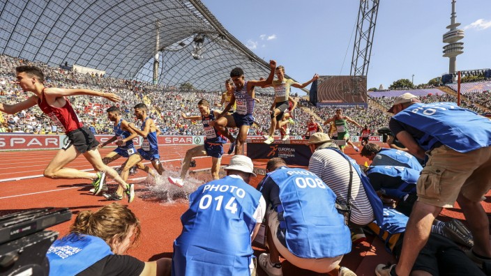 Spitzensport in München: Die Leichtathletik-Wettkämpfe der European Championships begeisterten die Zuschauer im Olympiastadion.