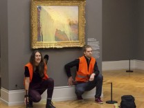 Attacke auf Gemälde in Potsdam: Wie aus Aktivisten böse Hausmeister werden