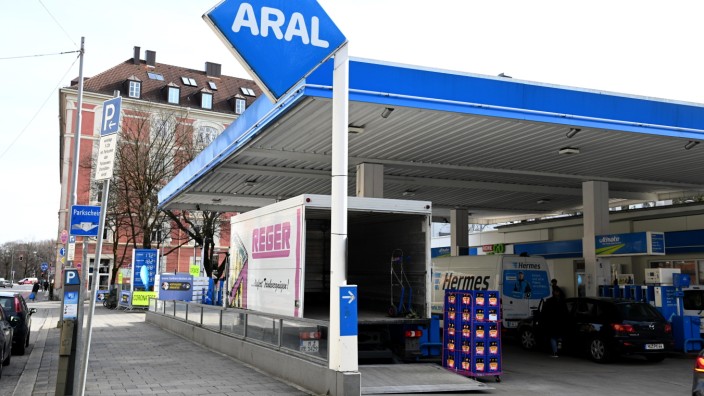 Landgericht München: Die Aral-Tankstelle an der Kapuzinerstraße überfiel Mario D. gleich zweimal.