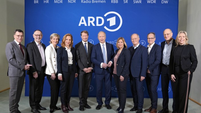 ARD und Öffentlich-Rechtliche: Aus einer anderen Zeit, in der noch nicht über extrem hohe Gehälter in den Chefetagen diskutiert wurde: die ARD-Intendanten 2020.