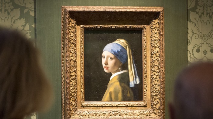 Nach der Aktivisten-Attacke in Den Haag: "Mona Lisa des Nordens": Johannes Vermeers "Das Mädchen mit dem Perlenohrgehänge" aus dem 17. Jahrhundert.
