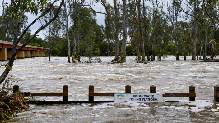 Klimawandel: Hochwasser in Victoria, Australien
