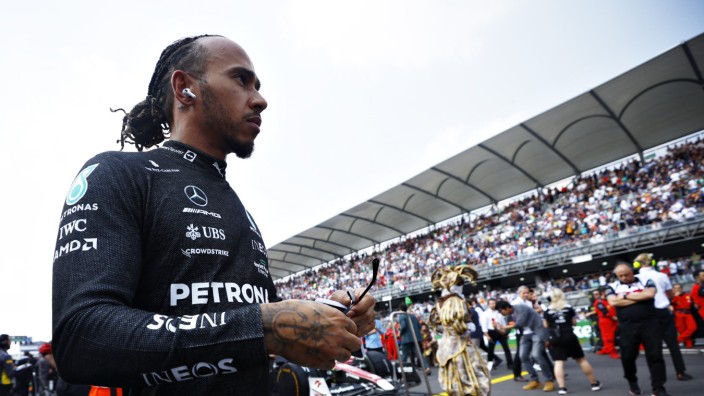 Sieben Kurven der Formel 1: Wieder nur Zweiter: Lewis Hamilton in Mexiko-Stadt.