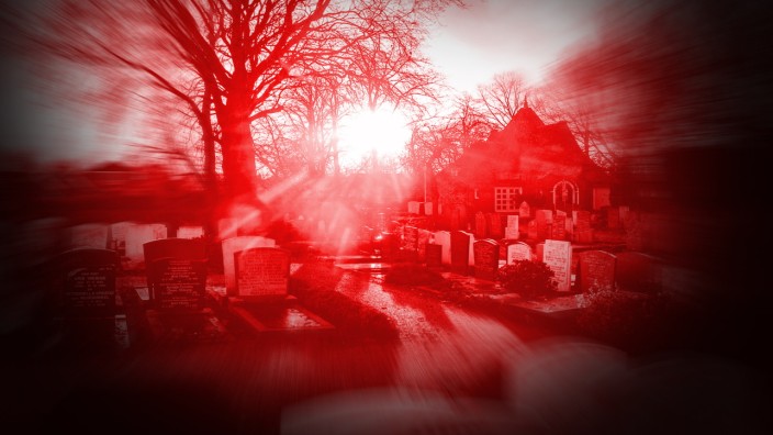 Niederlande: Der Friedhof am Rande von Bodegraven wurde zeitweise zum Pilgerort der Verschwörungsgläubigen.