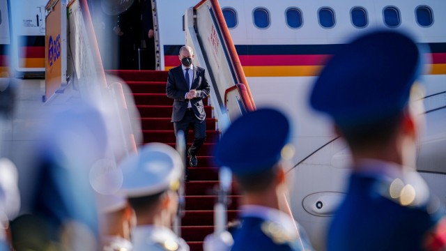 Umstrittene China-Reise: Scholz ist der erste Regierungschef der Gruppe der großen Industrienationen (G 7), der China nach der Pandemie wieder besucht.