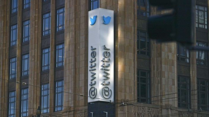 Entlassungen bei Twitter: Die Twitter-Firmenzentrale in San Francisco: Das Unternehmen hat am Freitag mit umfangreichen Entlassungen begonnen.