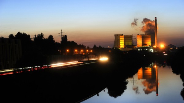Das Kohlekraftwerk der steag in Völklingen Fenne am Freitag 3 10 2014