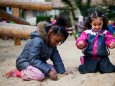Eine Kindertagesstätte in Düsseldorf. Der Bund will Kitas finanziell weiter unterstützen. Unklar ist jedoch, wie.