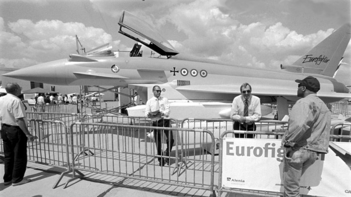 Der "Eurofighter"-Jet aus dem Jahr 1998.