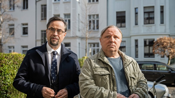 Tatort Münster: Ermittler Boerne (Jan Josef Liefers) und Thiel (Axel Prahl)