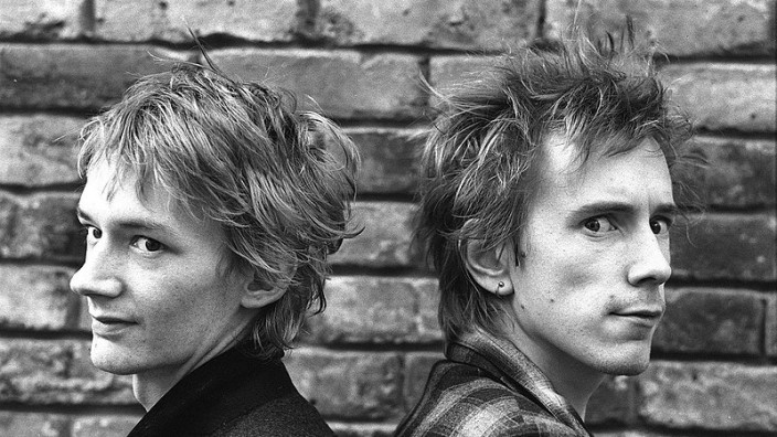 Nachruf: Keith Levene (links) and John Lydon im Jahr 1981. Drei Jahre zuvor hatten sie die Post-Punk-Band "Public Image Ltd." (PIL) gegründet.